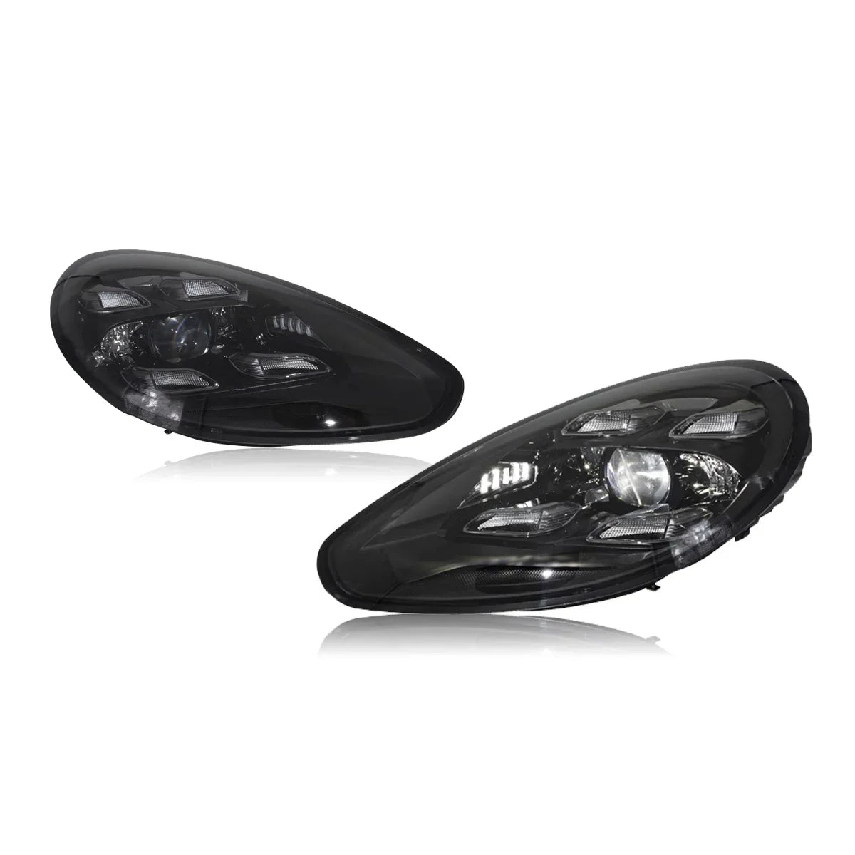 New LED Head Lamp Upgrade Modified For Porsche Panamera 970 Headlight 970.1 970.2 2010-2016 Dynamic Signal Auto Accessories