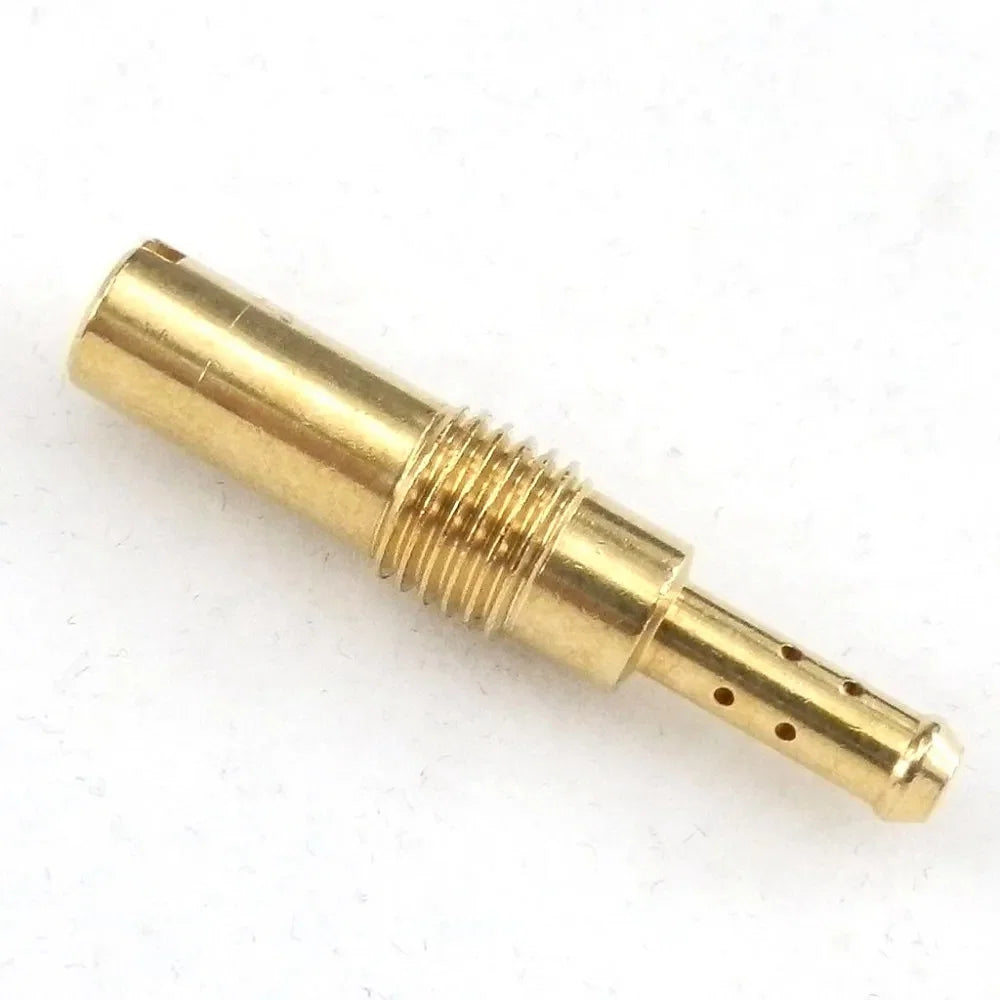 Color: Beige - Motorcycle Carburetter Pilot Jet Slow Jet 28mm in length with a 5mm Round Head for Keihin Carb Carburetor Size 30-78 - Premium Motorcycle Parts from ZHUANGQIAO - Just $5.65! Shop now at Rapidvehicles