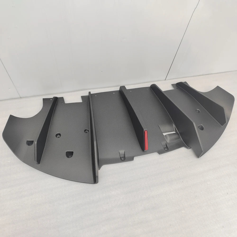 Suitable for Car Part Dry Carbon Fiber Rear Bumper Diffuser Lip Exterior Trims for Lotus Emira 2021+