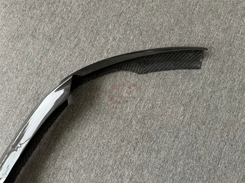 N Style Carbon Fiber Front Bumper Lip Front Bumper Spoiler Body Kit for Ferrari 812