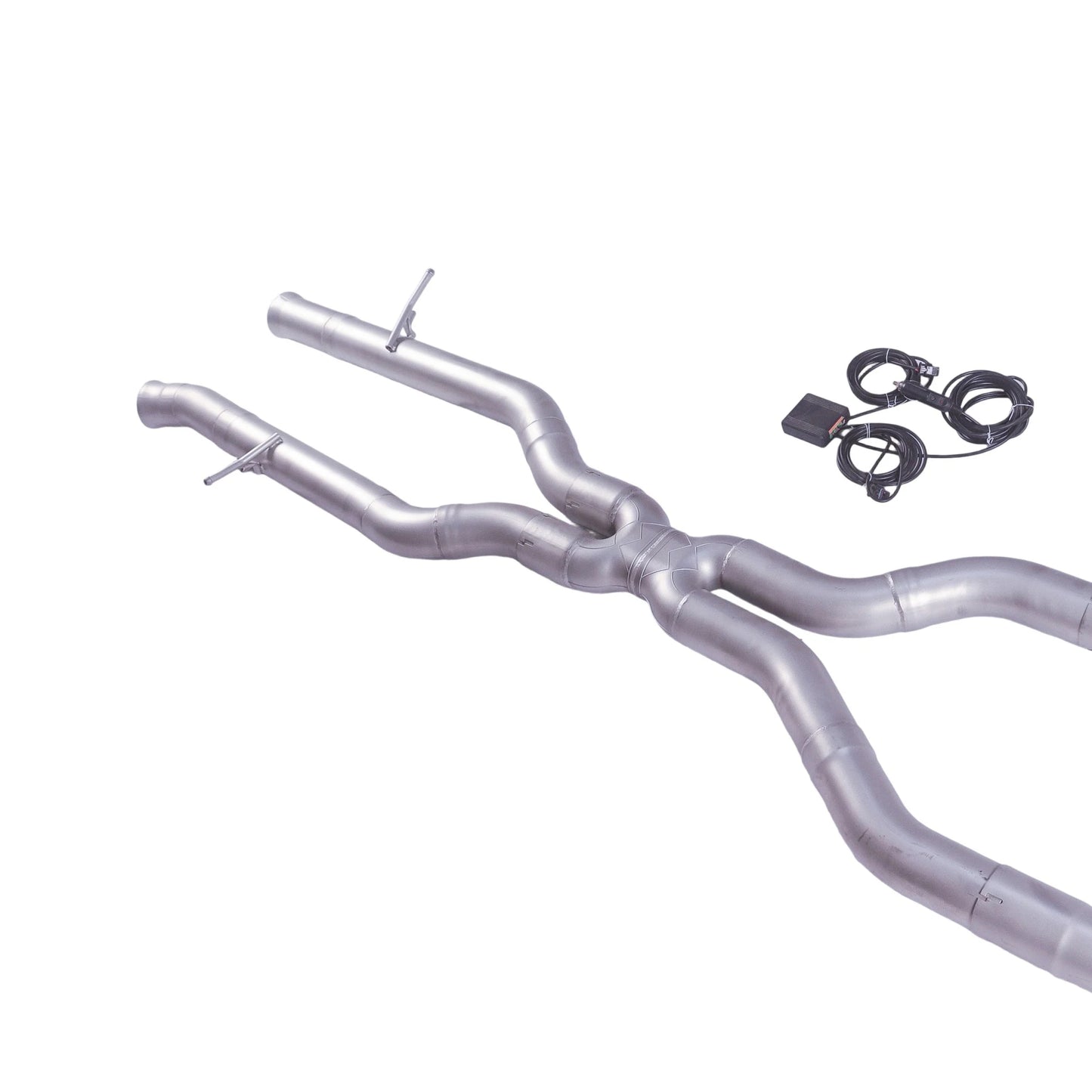 For 2012~2016 Mercedes AMG GL63 ML63 X166 5.5 Exhaust Muffler, Car Electric Valve Exhaust System Created with 304 Stainless Stee