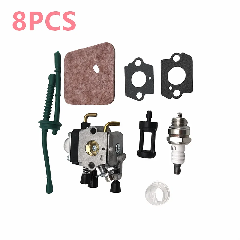 Color: Yellow - Carburetor Trimmer Kit For Stihl FS 38 45 46 55 55R 55RC 45C 45L 45EZ 55EZ 55C 55T 74 75 76 80 85 310 KM 55 55R HL45 FC55 - Premium Engines & Engine Parts from ZHAOZOUL - Just $15.21! Shop now at Rapidvehicles