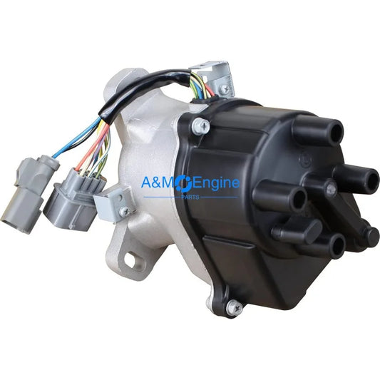 Ignition Distributor Compatible with 1992-1995 Honda Civic Del Sol 1.5L TD-41U TD-47U 30100-P06-A02 OBD1 OEM Fit DTD41-SS