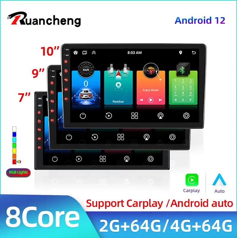 Color: Black, Ships From: Poland - 2 din 7 9 10 inch Car play - Premium Car Electronics from ruancheng - Just $164.99! Shop now at Rapidvehicles