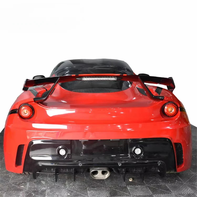 Good fitment body kit for Lotus Evora front bumper rear bumper side skirts and trunk spoiler for Lotus Evora facelift