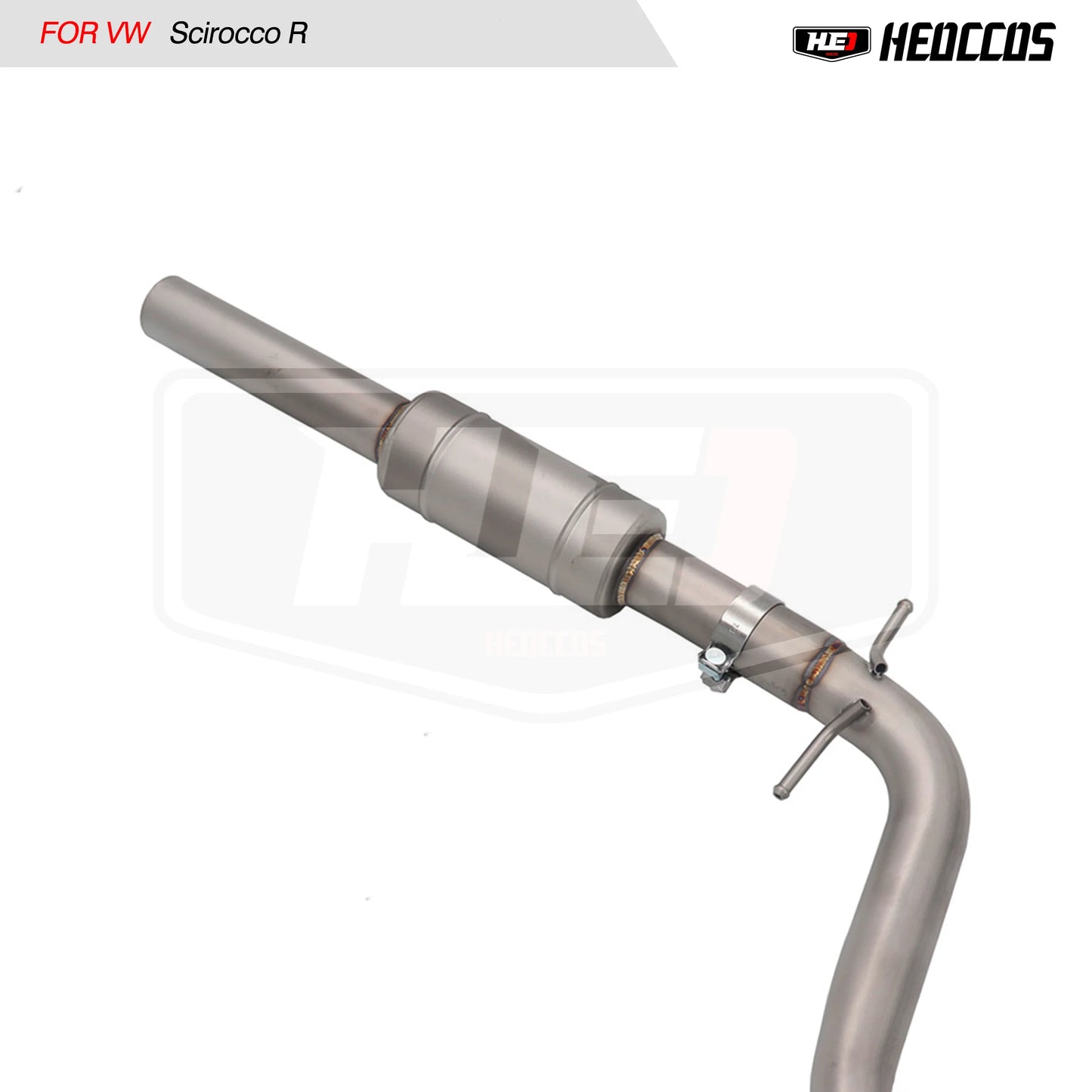 HEO Exhaust for Volkswagen/VW Scirocco R 2.0T Performance Upgrade Ss304 Muffler Catback Valved Exhaust