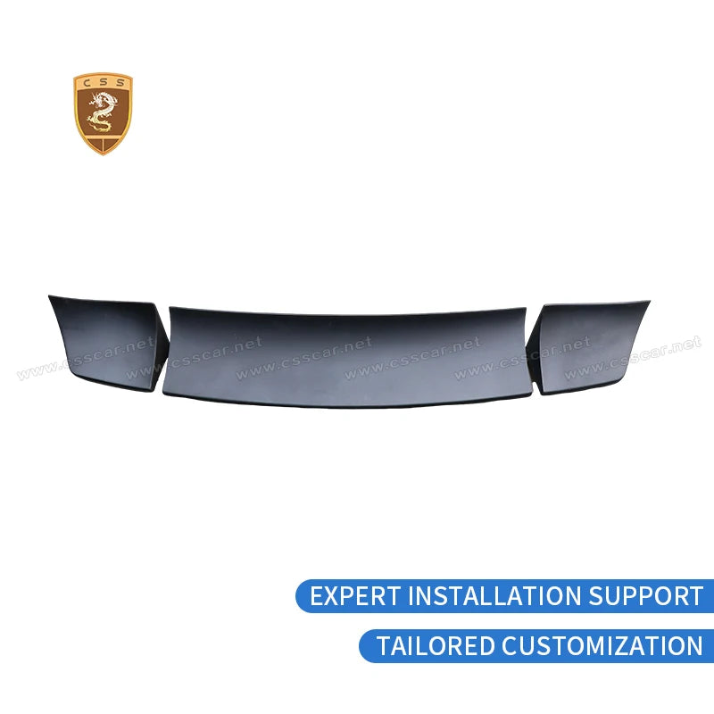 FRP Material Rear Truck Wing Lid For Ferrari F430 Upgrade LB Style CarTail Truck Spoiler Lip Ducktail Wing Moulding Accessory
