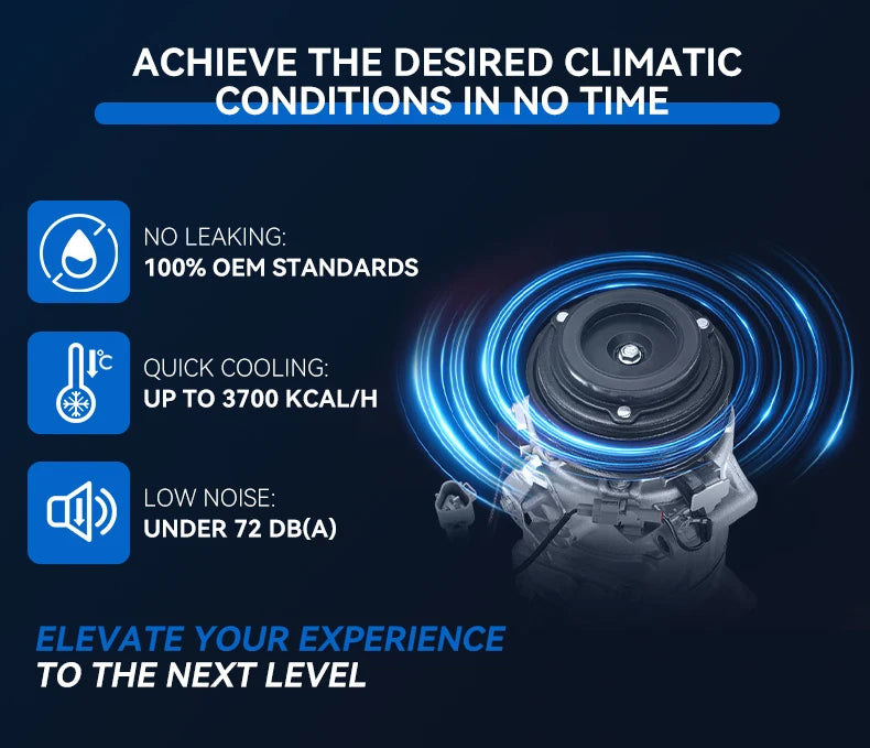 For Honda JAZZ V 38800-6Y0-E01 042400-0960 ESB27C Automotive Electric Hybrid ac compressor