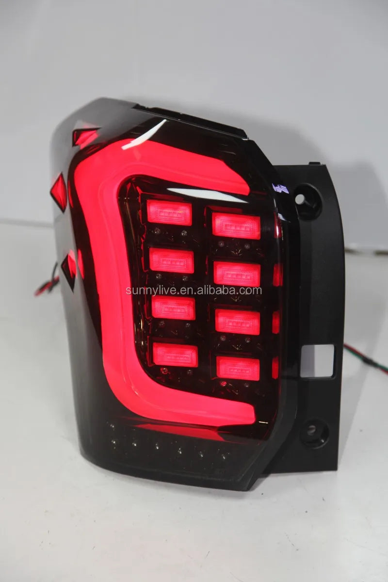 2013-2015 Year For Subaru For Forester LED Strip Rear Light Chrome Housing Smoke Black Cover TW