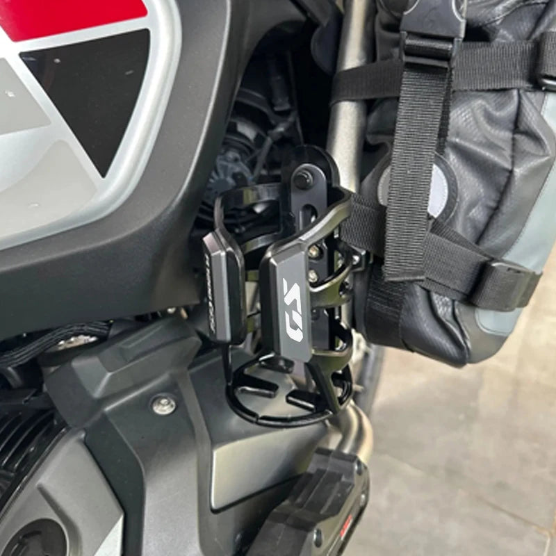 Color: Black - For BMW R1300GS F900GS R1200GS R1250GS LC ADV F850GS F750GS Motorbike Beverage Water Bottle Cage Drink Cup Holder Sdand Mount - Premium Motorcycle Accessories from KKMO STAR - Just $24.99! Shop now at Rapidvehicles