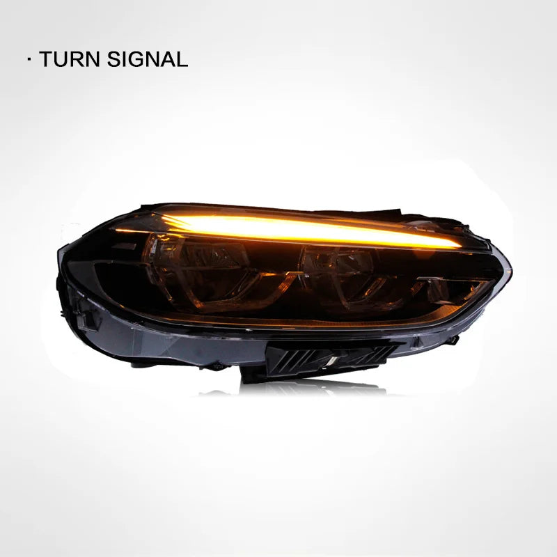 For BMW 1 Series F52 2015-2020 Car Auto Parts Headlight Assembly LED Lights Lamp DRL Signal Plug And Play