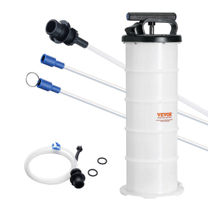 VEVOR Fluid Extractor, 1.74 Gallons (6.5 Liters), Manual Hand-Operated Oil Changer Vacuum Fluid Extractor with Dipstick and Hose, Oil Extractor Change Pump for Automotive Fluids Vacuum Evacuation - Premium Fluid Evacuator from VEVOR - Just $53.19! Shop now at Rapidvehicles