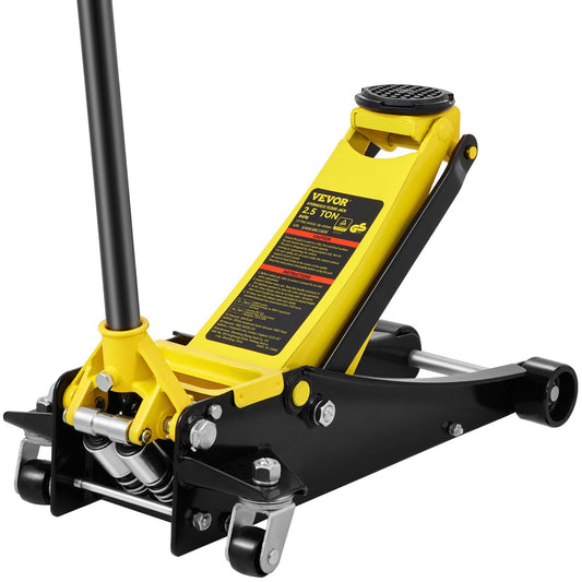 VEVOR Low Profile Floor Jack 2.5 Ton Heavy Duty Steel Dual Piston - Premium Floor Jacks from VEVOR - Just $239.69! Shop now at Rapidvehicles