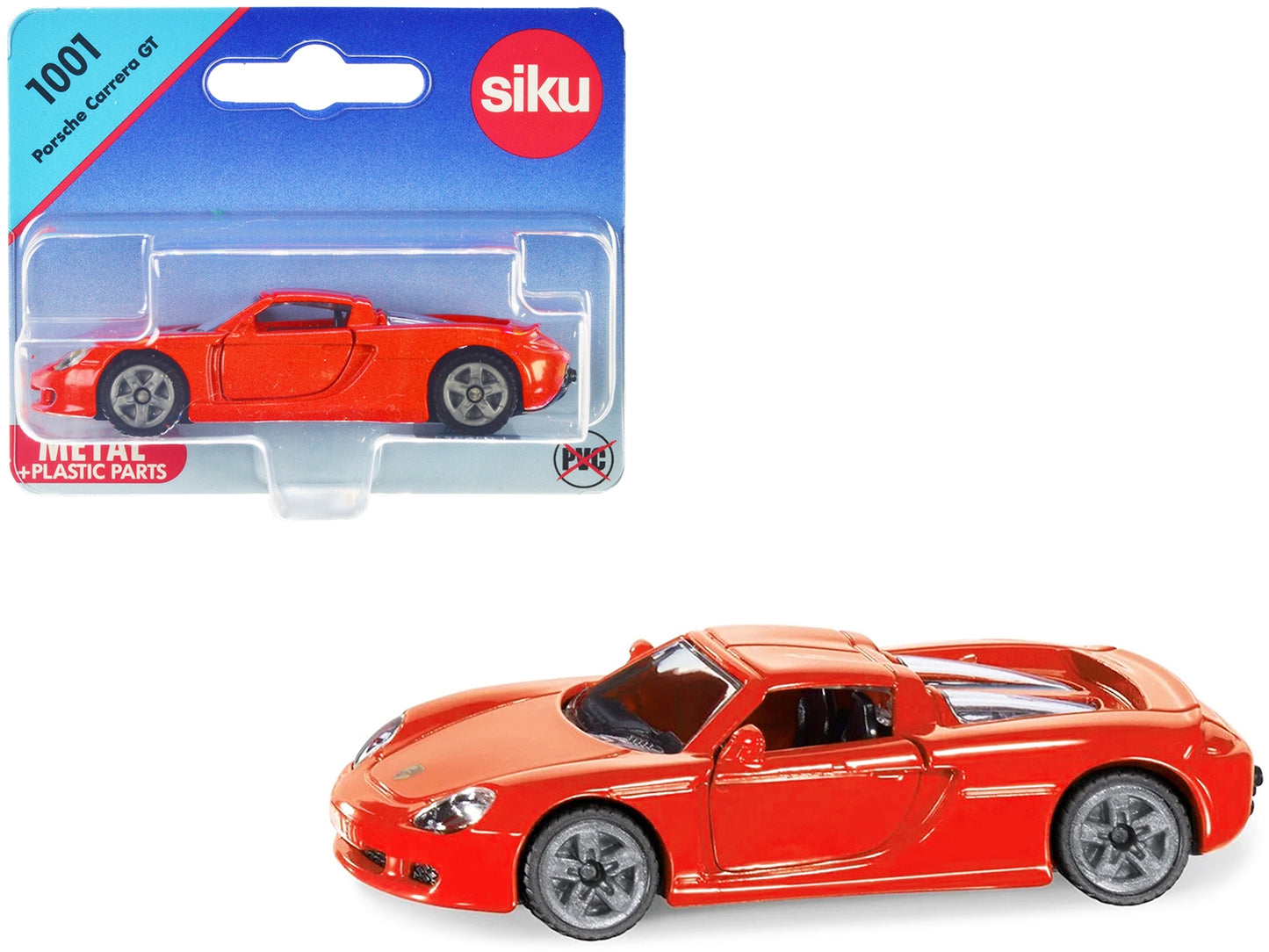 Porsche Carrera GT Red Diecast Model Car by Siku - Premium Porsche Models from SIKU - Just $28.99! Shop now at Rapidvehicles