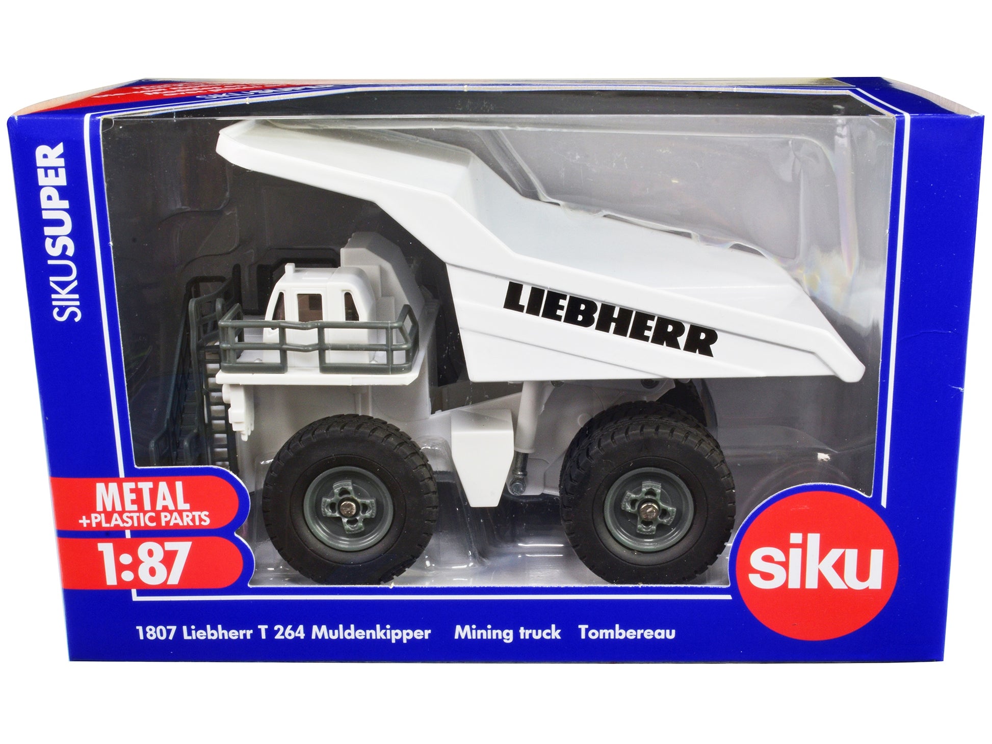 Liebherr T 264 Mining Truck White 1/87 (HO) Diecast Model by Siku - Premium Other from SIKU - Just $88.99! Shop now at Rapidvehicles