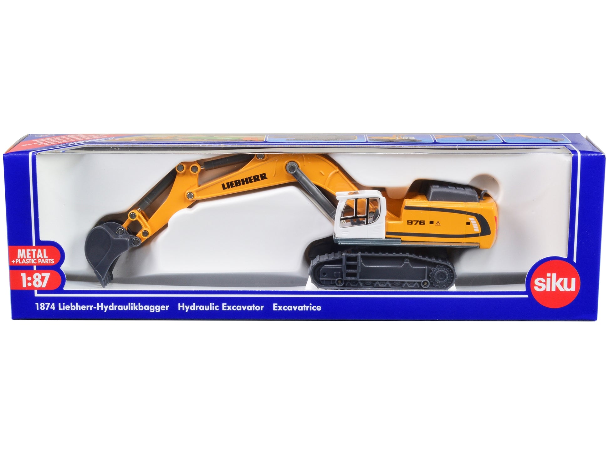 Liebherr 976 Hydraulic Excavator Yellow 1/87 (HO) Diecast Model - Premium Other from SIKU - Just $63.99! Shop now at Rapidvehicles