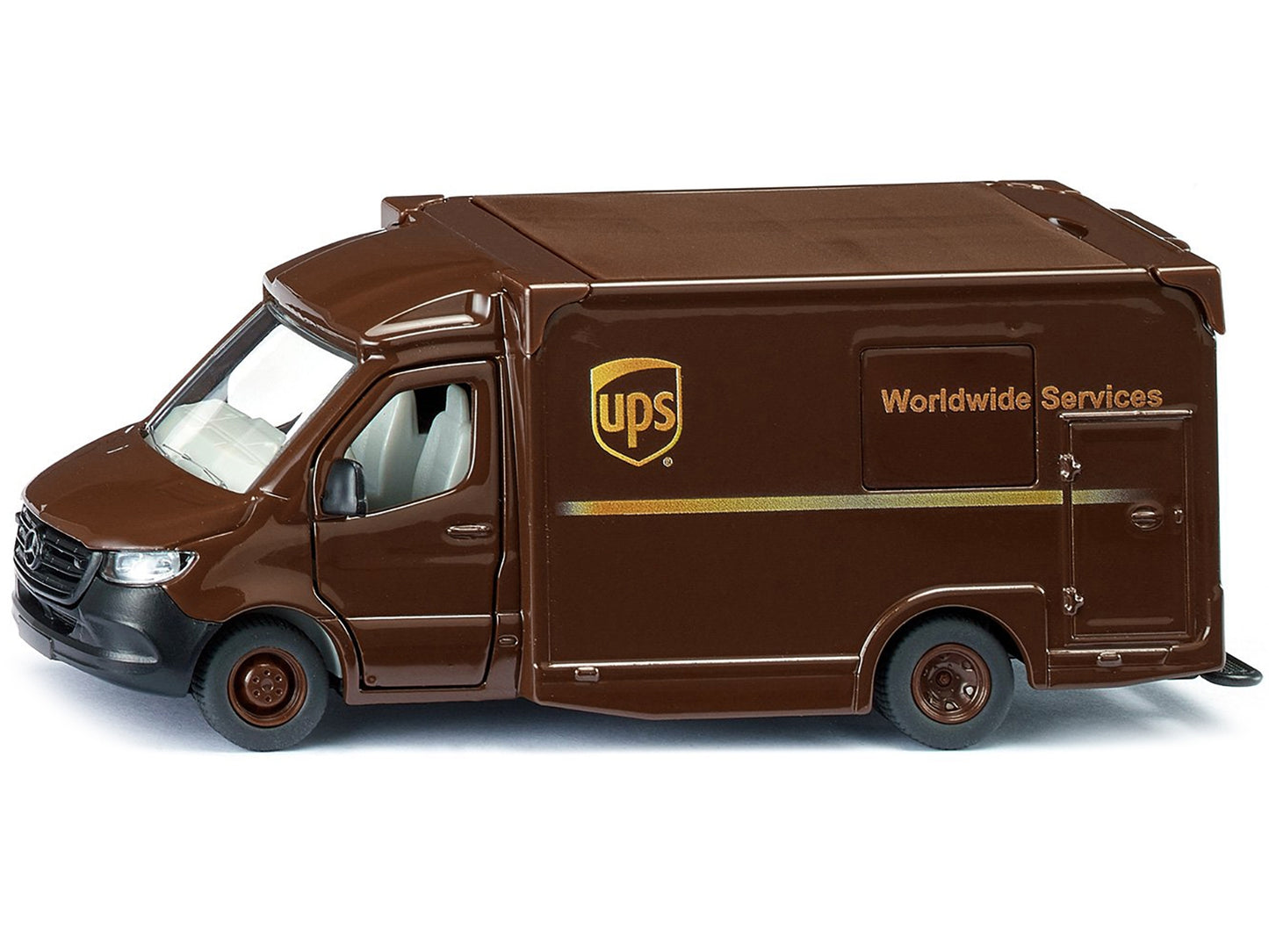 Mercedes-Benz Sprinter Van Brown "UPS Worldwide Services" 1/50