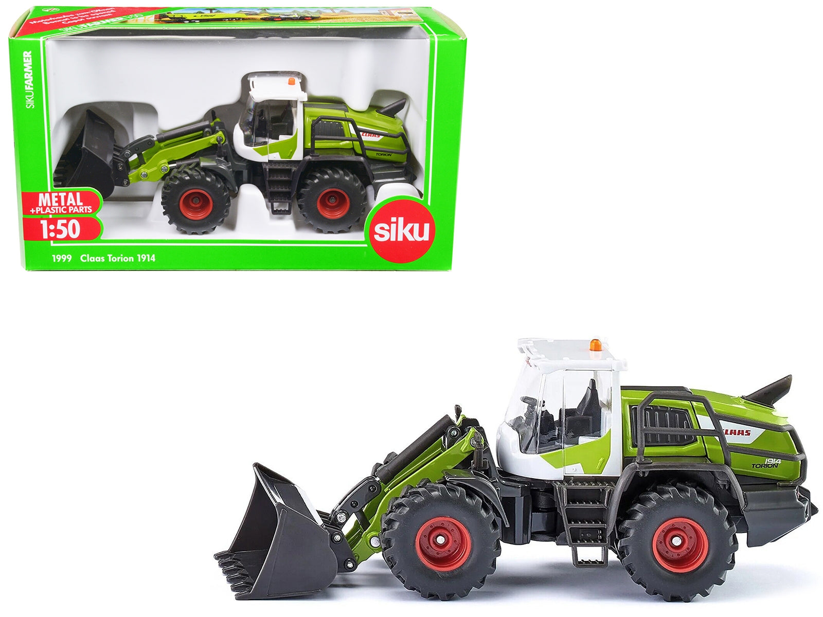 Claas Torion 1914 Wheel Loader Green and White 1/50 Diecast Model - Premium Other from SIKU - Just $65.99! Shop now at Rapidvehicles