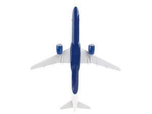 Airbus A321neo Commercial Aircraft "JetBlue" (N4048J) White with Blue Tail (Snap-Fit) 1/150 Plastic Model by Skymarks - Premium Aircrafts and War Planes from Skymarks - Just $83.28! Shop now at Rapidvehicles