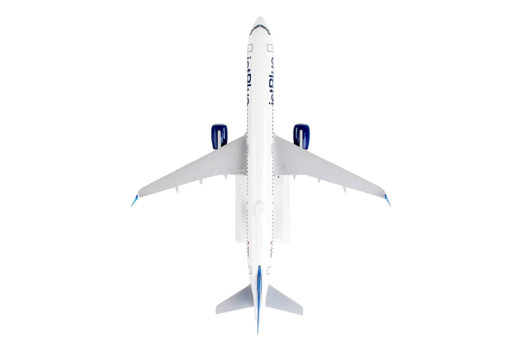 Airbus A321neo Commercial Aircraft "JetBlue" (N4048J) White with Blue Tail (Snap-Fit) 1/150 Plastic Model by Skymarks - Premium Aircrafts and War Planes from Skymarks - Just $83.28! Shop now at Rapidvehicles