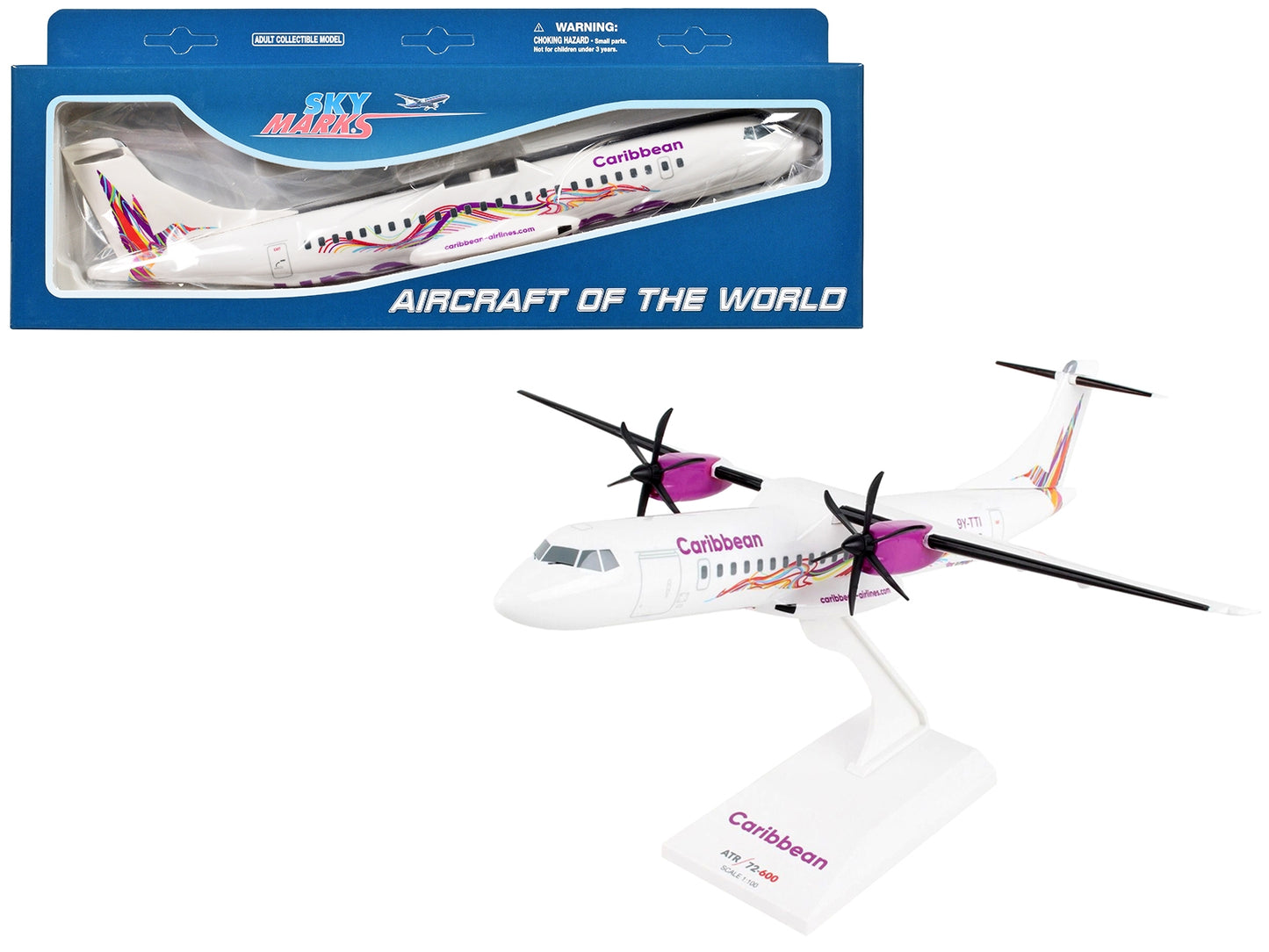 ATR 72-600 Commercial Aircraft "Caribbean Airlines" (9Y-TTI)