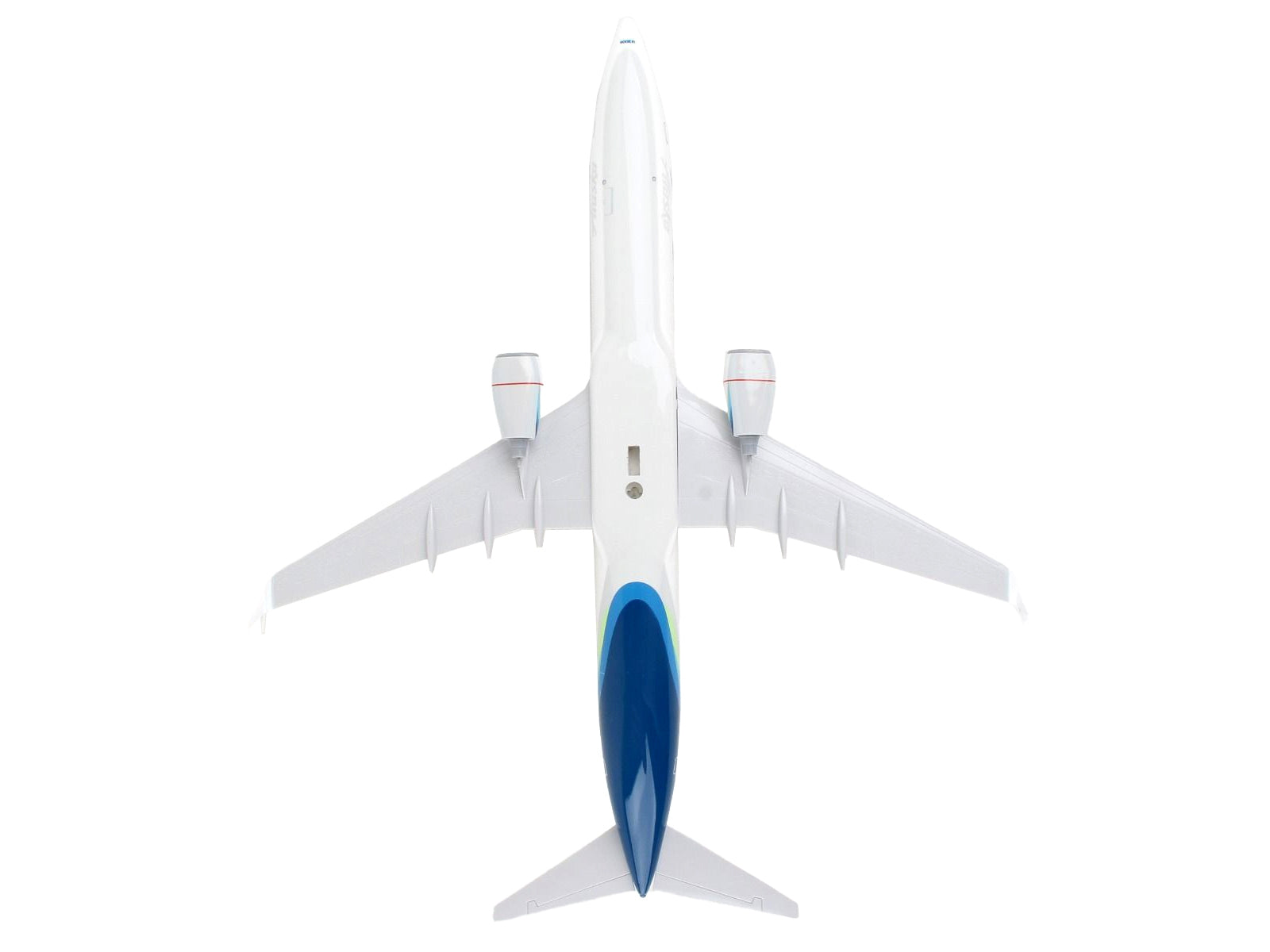 Boeing 737-900 Commercial Aircraft "Alaska Airlines - One World" (N487AS) White with Blue Tail (Snap-Fit) 1/130 Plastic Model by Skymarks - Premium Boeing from Skymarks - Just $79.99! Shop now at Rapidvehicles