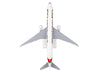 Boeing 777-300ER Commercial Aircraft with Landing Gear "Emirates Airlines - 50th Anniversary" (A6-EPO) White with Tail Graphics (Snap-Fit) 1/200 Plastic Model by Skymarks - Premium Boeing from Skymarks - Just $100.99! Shop now at Rapidvehicles