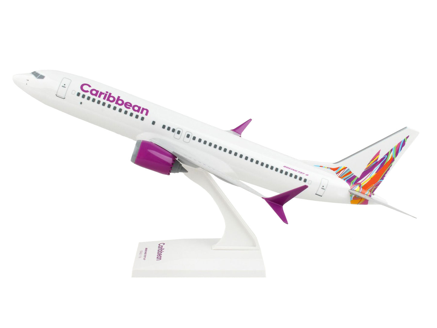 Boeing 737 MAX 8 Commercial Aircraft "Caribbean Airlines" White