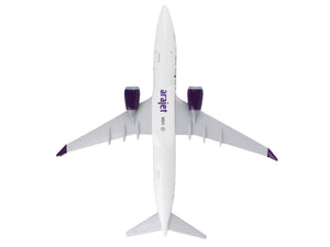 Boeing 737 MAX 8 Commercial Aircraft "Arajet" (HI1026) White with Tail Graphics (Snap-Fit) 1/130 Plastic Model by Skymarks - Premium Model Kits(To Built) from Skymarks - Just $80.99! Shop now at Rapidvehicles