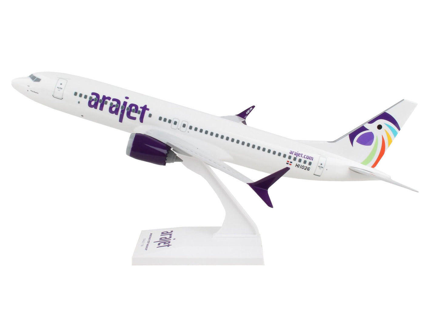 Boeing 737 MAX 8 Commercial Aircraft "Arajet" (HI1026) White with - Premium Model Kits(To Built) from Skymarks - Just $94.99! Shop now at Rapidvehicles