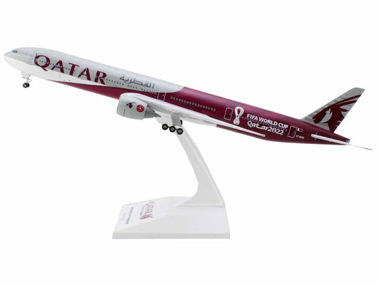 Boeing 777-300 Commercial Aircraft with Landing Gear "Qatar - Premium Model Kits(To Built) from Skymarks - Just $102.22! Shop now at Rapidvehicles