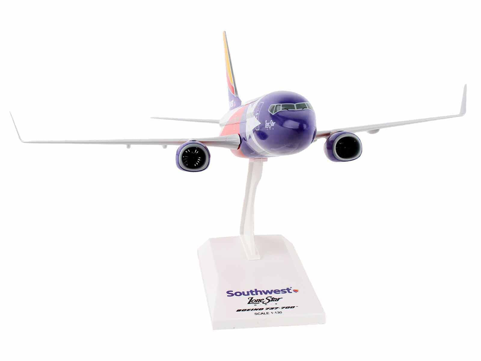 Boeing 737-700 Commercial Aircraft "Southwest Airlines - Lone Star One" (N931WN) Texas Flag Livery (Snap-Fit) 1/130 Plastic Model by Skymarks - Premium Boeing from Skymarks - Just $79.99! Shop now at Rapidvehicles