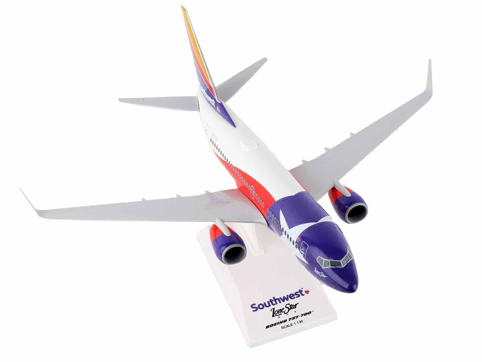 Boeing 737-700 Commercial Aircraft "Southwest Airlines - Lone Star One" (N931WN) Texas Flag Livery (Snap-Fit) 1/130 Plastic Model by Skymarks - Premium Boeing from Skymarks - Just $79.99! Shop now at Rapidvehicles