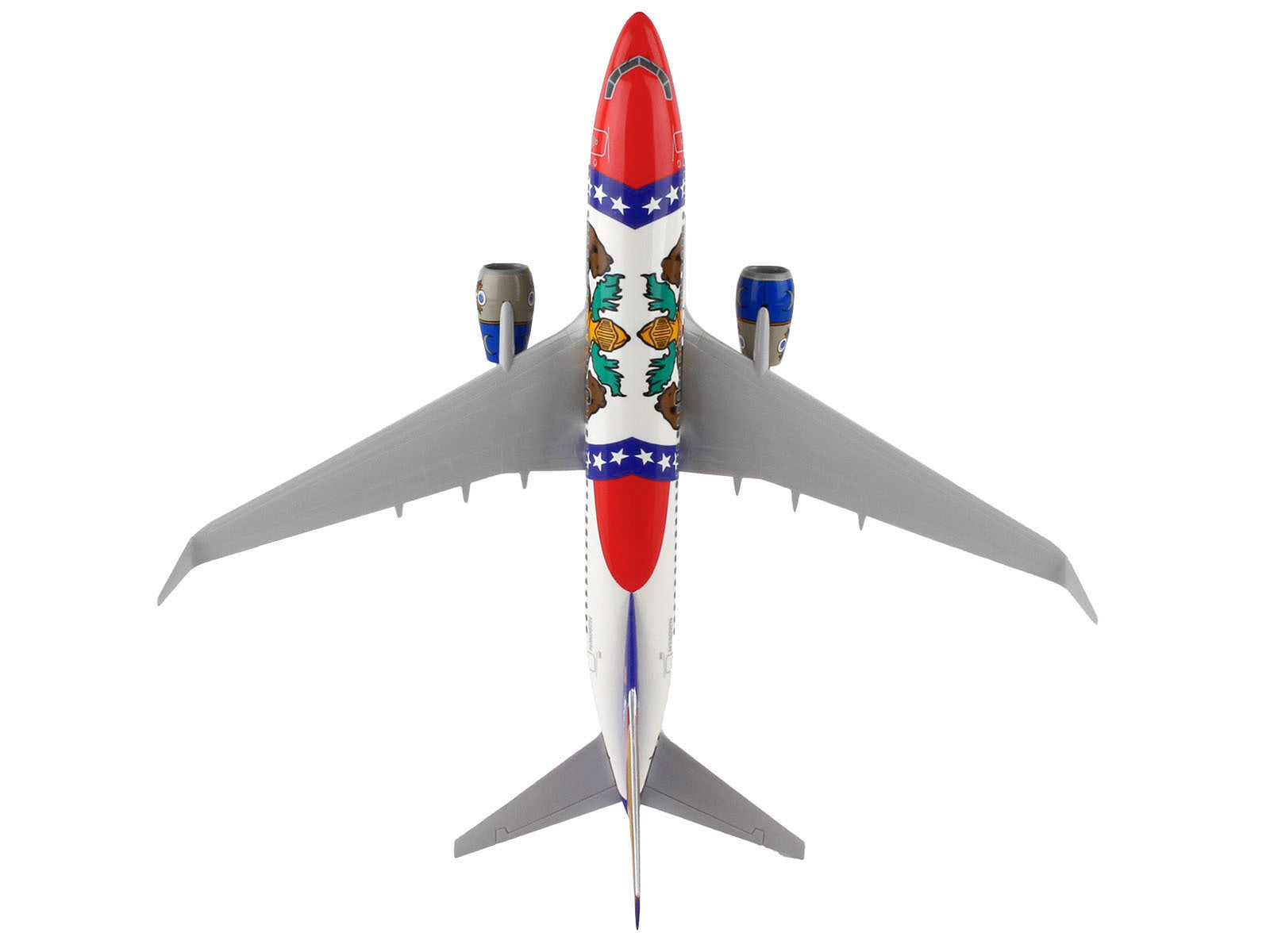 Boeing 737-700 Commercial Aircraft "Southwest Airlines - Missouri - Premium Aircrafts and War Planes from Skymarks - Just $71.64! Shop now at Rapidvehicles