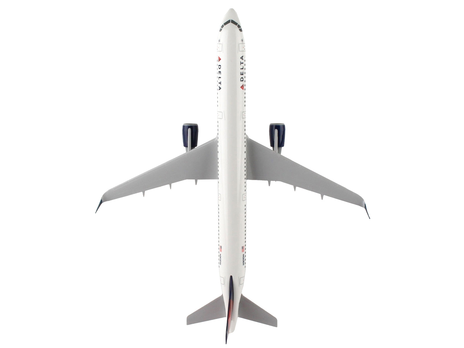 Airbus A321 Commercial Aircraft "Delta Air Lines" (N301DN) White with Red and Blue Tail (Snap-Fit) 1/150 Plastic Model by Skymarks - Premium Airbus from Skymarks - Just $82.99! Shop now at Rapidvehicles