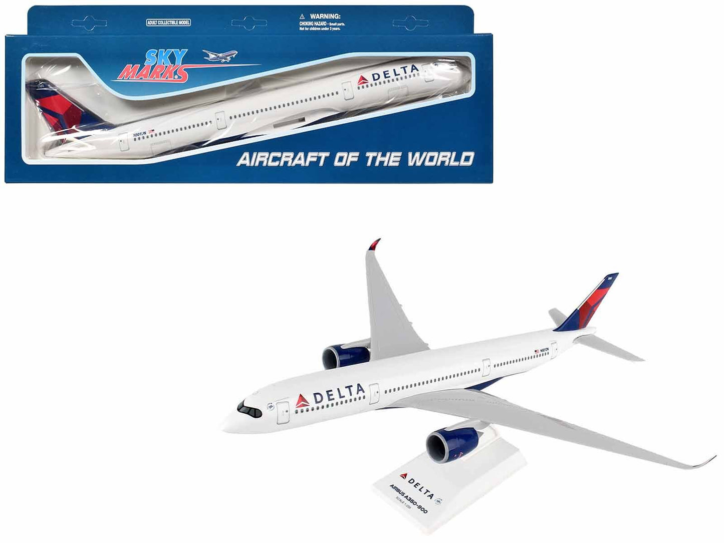 Airbus A350 Commercial Aircraft "Delta Air Lines" (N501DN) White - Premium Airbus from Skymarks - Just $71.64! Shop now at Rapidvehicles