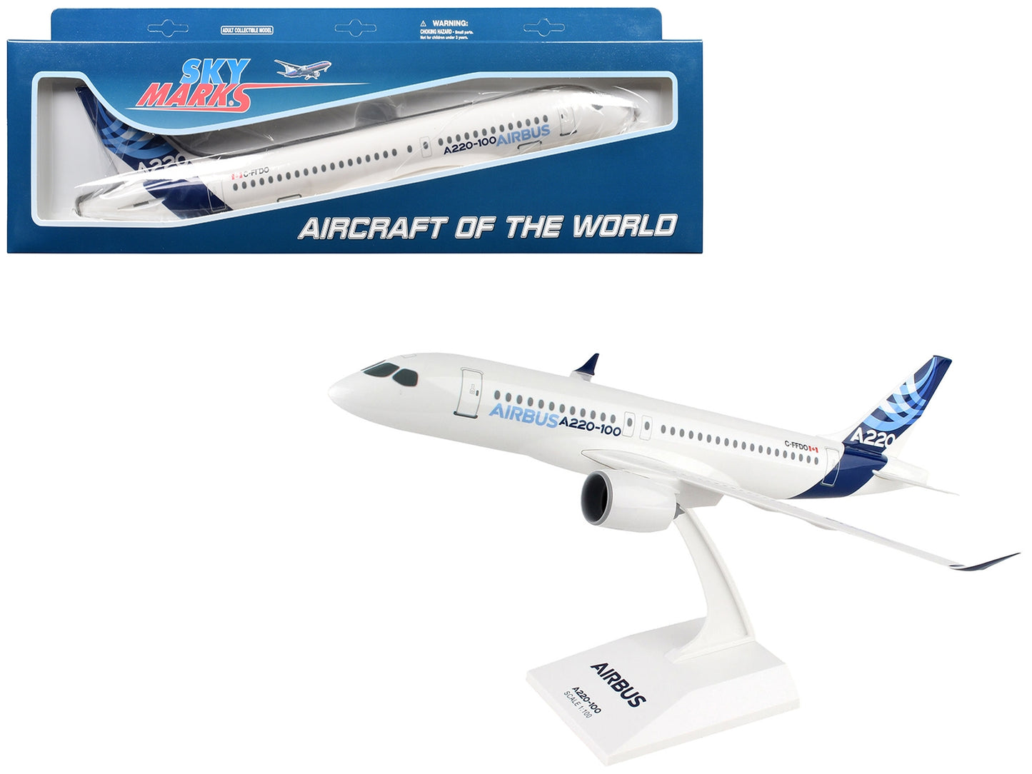 Airbus A220-100 Commercial Aircraft "Airbus Corporate Livery" - Premium Aircrafts and War Planes from Skymarks - Just $83.12! Shop now at Rapidvehicles