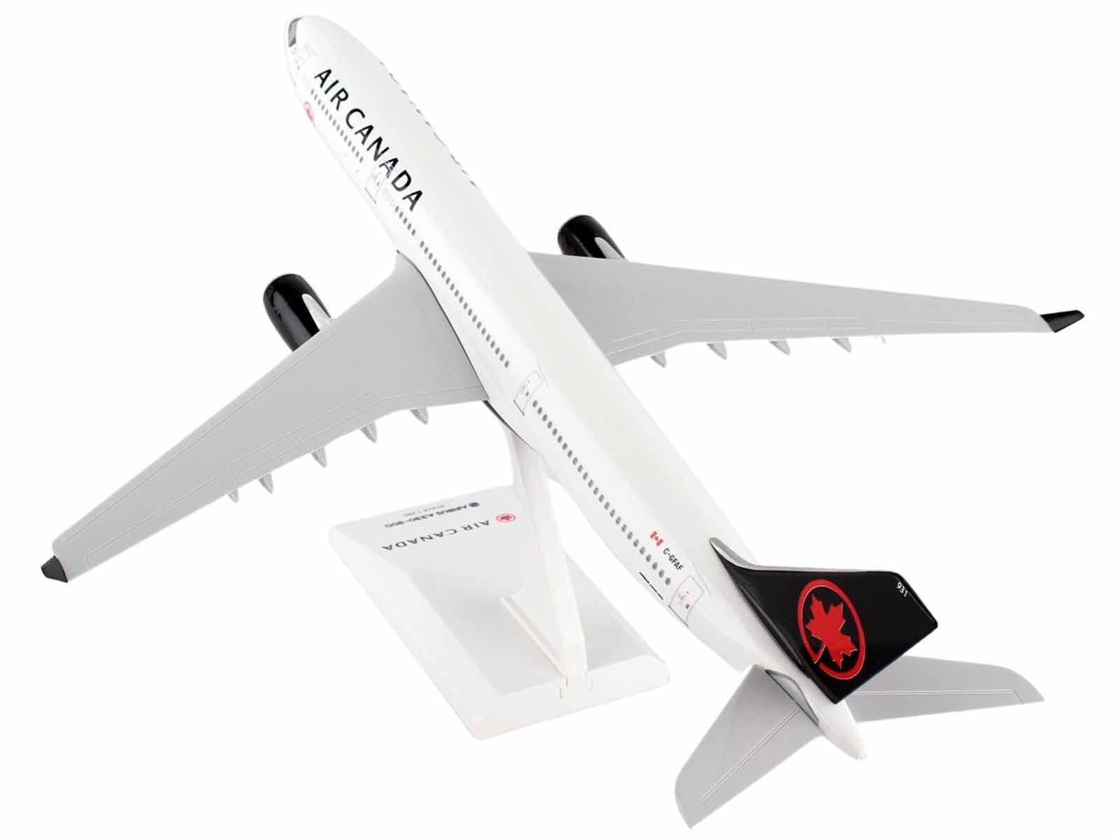 Airbus A330-300 Commercial Aircraft "Air Canada" (C-GFAF) White with Black Tail (Snap-Fit) 1/200 Plastic Model by Skymarks - Premium Airbus from Skymarks - Just $79.99! Shop now at Rapidvehicles