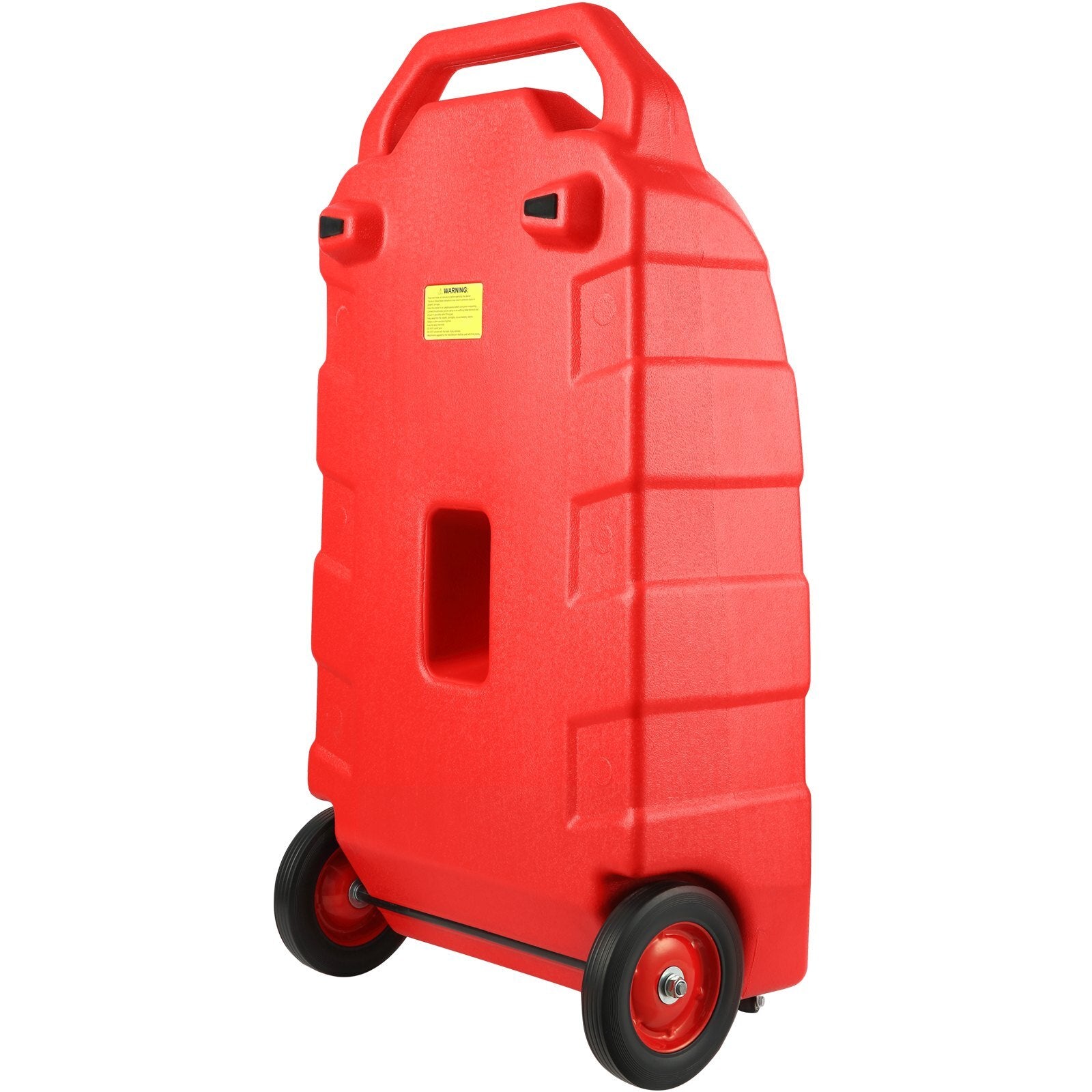 VEVOR Fuel Caddy, 32 Gallon, Portable Fuel Storage Tank On-Wheels, with Manual Transfer Pump, Gasoline Diesel Fuel Container for Cars, Lawn Mowers, ATVs, Boats, More, Red - Premium Fuel Caddy from VEVOR - Just $306.79! Shop now at Rapidvehicles