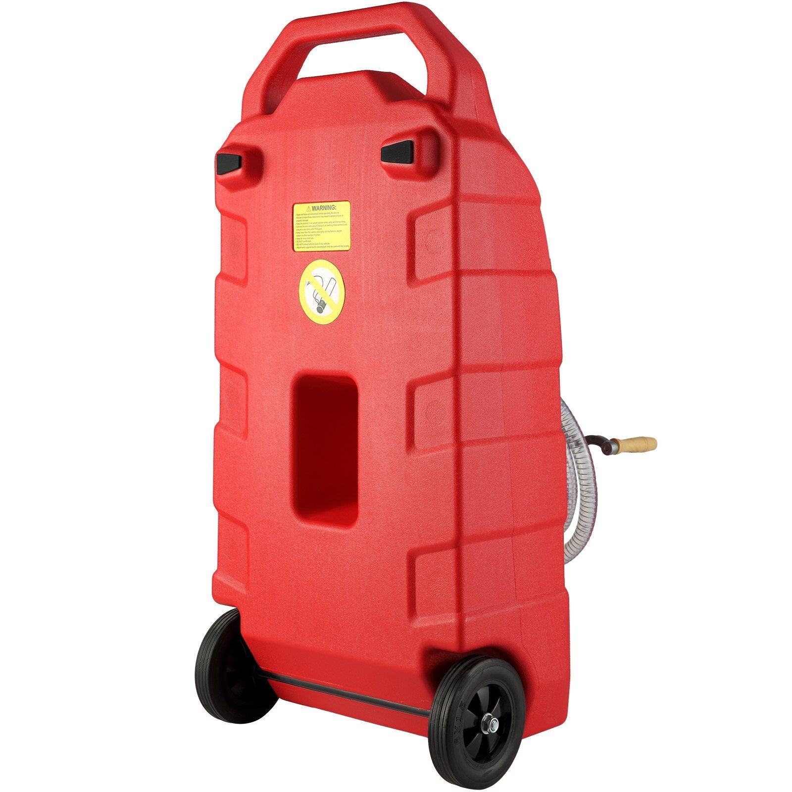 VEVOR 16 Gallon Fuel Caddy, 7.8 L/min, Portable Gas Storage Tank Container with Hand Pump Rubber Wheels, Fuel Transfer Storage Tank for Gasoline Diesel Machine Oil Car Mowers Tractor Boat Motorcycle - Premium Fuel Caddy from VEVOR - Just $152.99! Shop now at Rapidvehicles