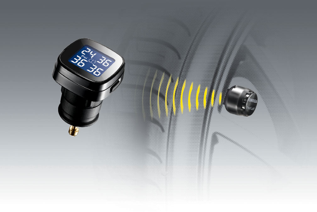 Omega Tire Pressure Monitoring System - Premium Automotive from Excalibur Alarms - Just $66.99! Shop now at Rapidvehicles