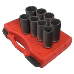 8-Piece 1/2 in. Drive Deep 12-Point S - Premium Wheel Service Sockets and Socket Sets from Sunex - Just $379.99! Shop now at Rapidvehicles