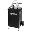 VEVOR 30 Gallon Gas Caddy, Fuel Storage Tank with Wheels, Portable Fuel Caddy with Manuel Transfer Pump, Gasoline Diesel Fuel Container for Cars, Lawn Mowers, ATVs, Boats, More, Black - Premium Fuel Caddy from VEVOR - Just $298.99! Shop now at Rapidvehicles