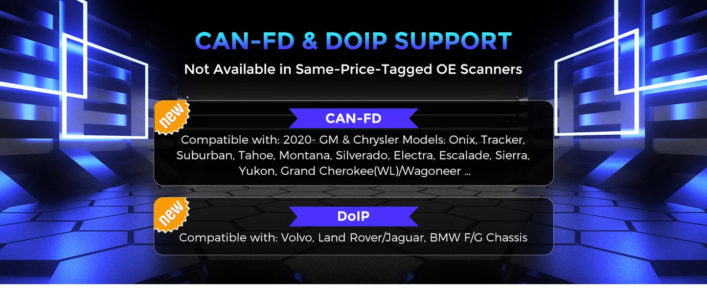 OTOFIX D1 Max Automotive Diagnostic Scan Tool Bi-Directional Scanner ECU Coding DoIP & CANFD 2 Years Update Upgraded of D1 PRO