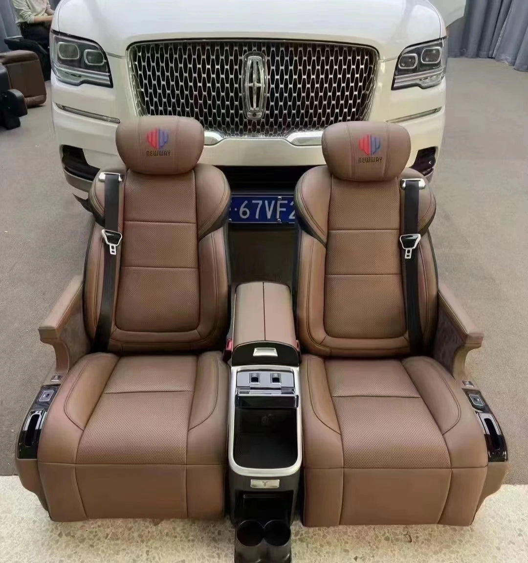 Factory Custom Interior SUV Modified Luxury VIP Console Armrest Car Rear Seat for Cadillac