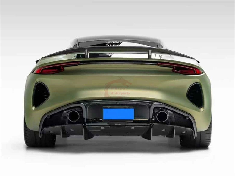 For Lotus Emira Upgrade V Style Dry Carbon Fiber Front Lip Side Skirts Rear Diffuser Rear Spoiler Hood Side air Vents
