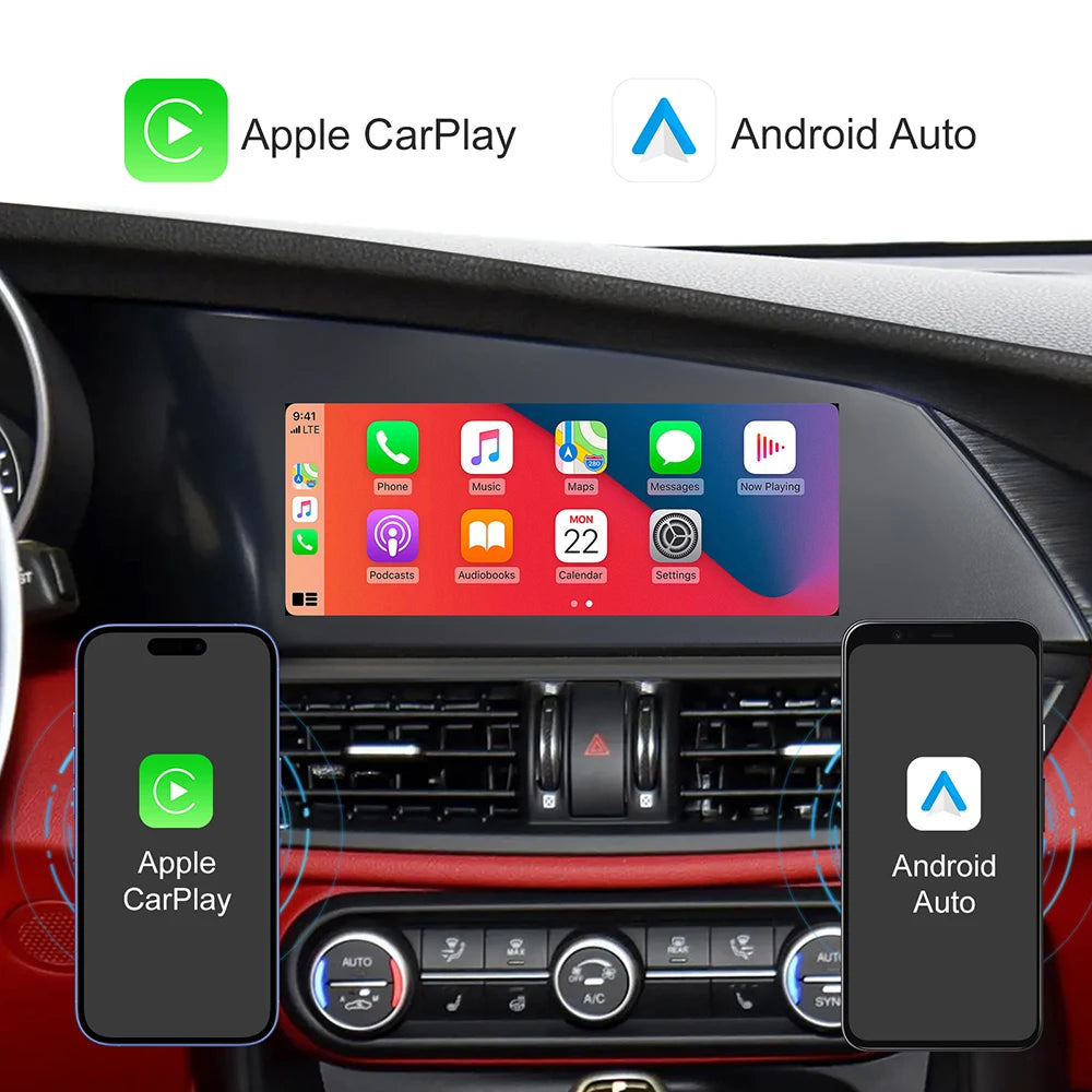 Wireless Carplay for Alfa Romeo Stelvio & Giulia 2017-2020 Models Android Auto Car Play Function Box
