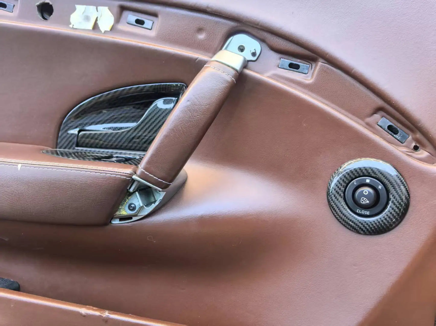 Maserati GranTurismo GranCabrio MC Stradale GTS Tuning Modified Carbon Fiber Door top trim