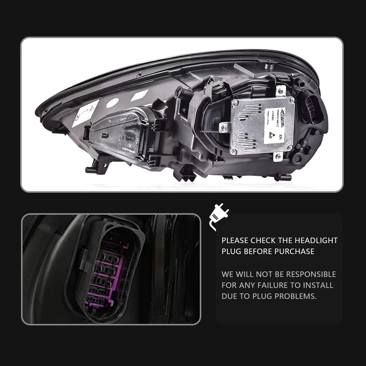 Car Lights For Porsche Panamera LED Headlights 2010 2011 2012 2013 970 970.1 Laser Matrix Headlamps Plug and Play