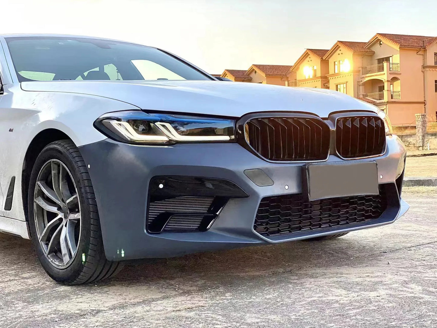 For BMW G30 G38 2017-2021Projector Lens Headlight Auto Head lamp Reverse Brake Fog Front lights DRL Plug and Play IP67 2pcs/Set